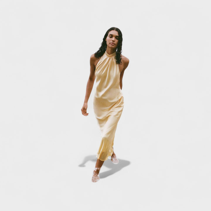 Beatriz - Vestido midi Satinado