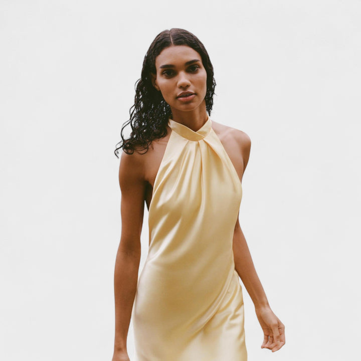 Beatriz - Vestido midi Satinado