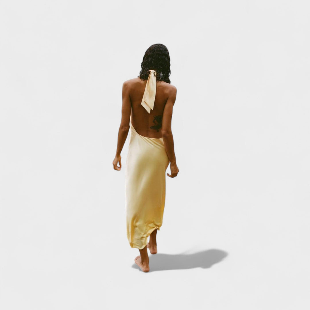 Beatriz - Vestido midi Satinado