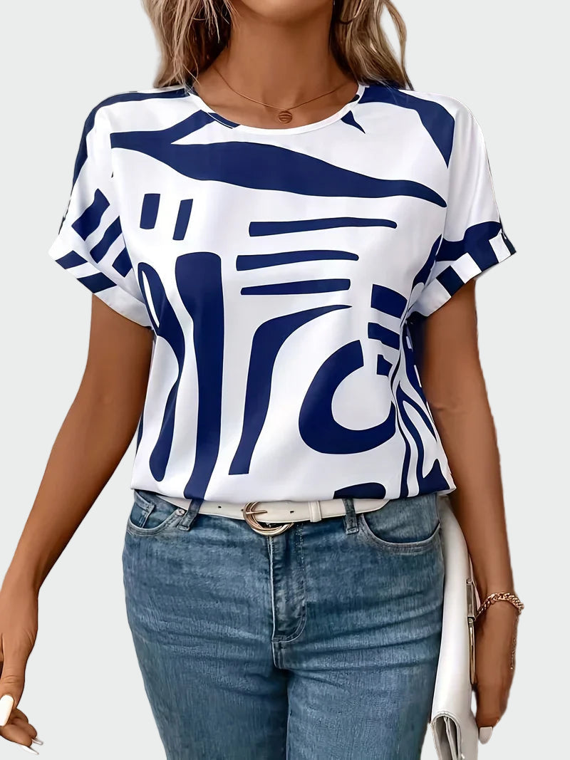 Ana - Blusa elegante de verão