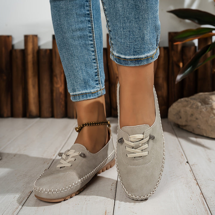 Catarina - Mocassins de Camurça