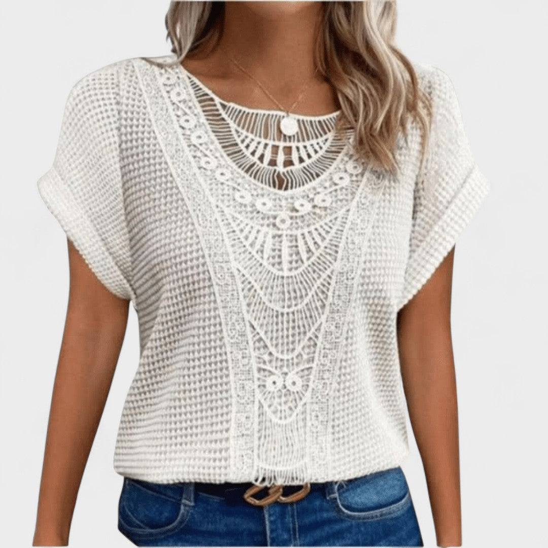 Larissa - Blusa em Bordado