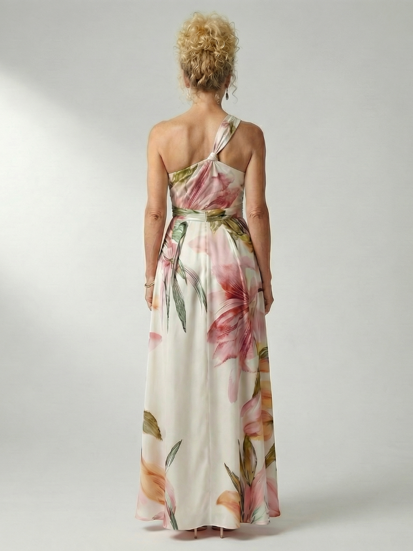 Amélia - Vestido Maxi Floral Leve