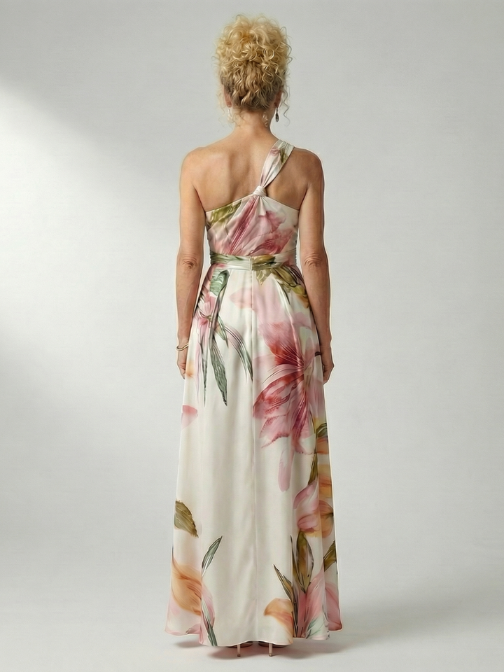 Amélia - Vestido Maxi Floral Leve