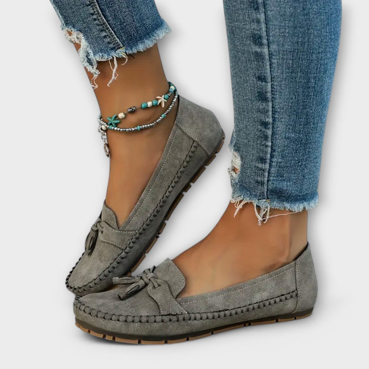Teresa - Mocassins de pele