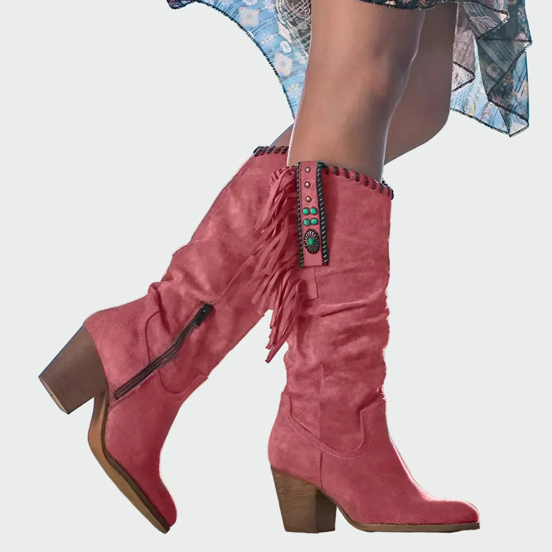 Madalena - Botins couro