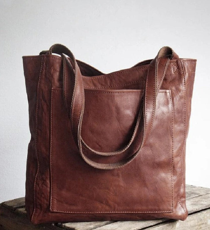Elle - Bolsa clássica pele