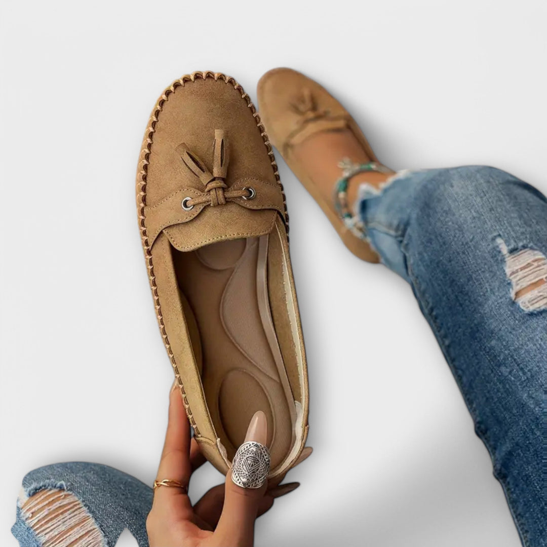Teresa - Mocassins de pele