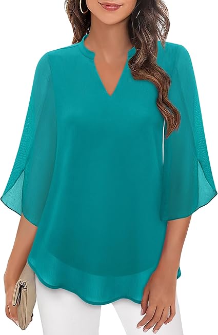 Ana | Blusa Luxuosa em Camadas