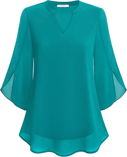 Ana | Blusa Luxuosa em Camadas