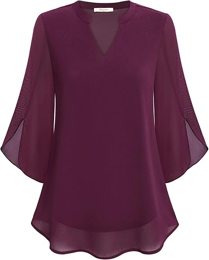 Ana | Blusa Luxuosa em Camadas