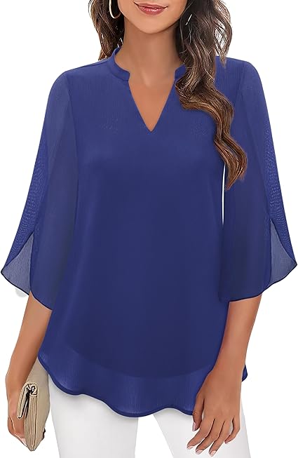 Ana | Blusa Luxuosa em Camadas