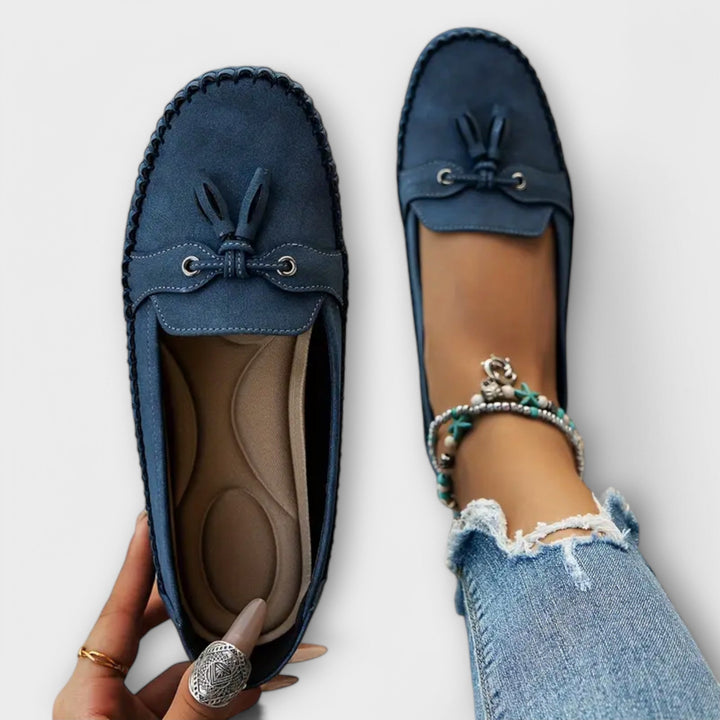 Teresa - Mocassins de pele