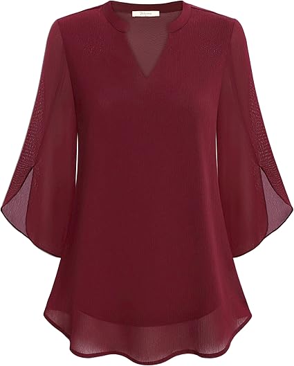 Ana | Blusa Luxuosa em Camadas