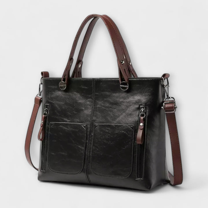 Maria - Bolsa couro elegante