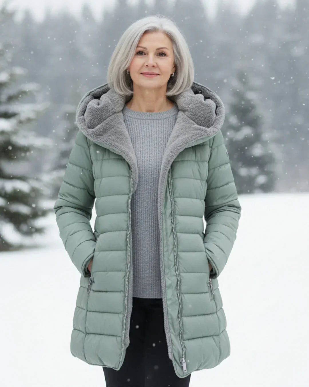 Olivia - Casaco de Inverno Acolchoado