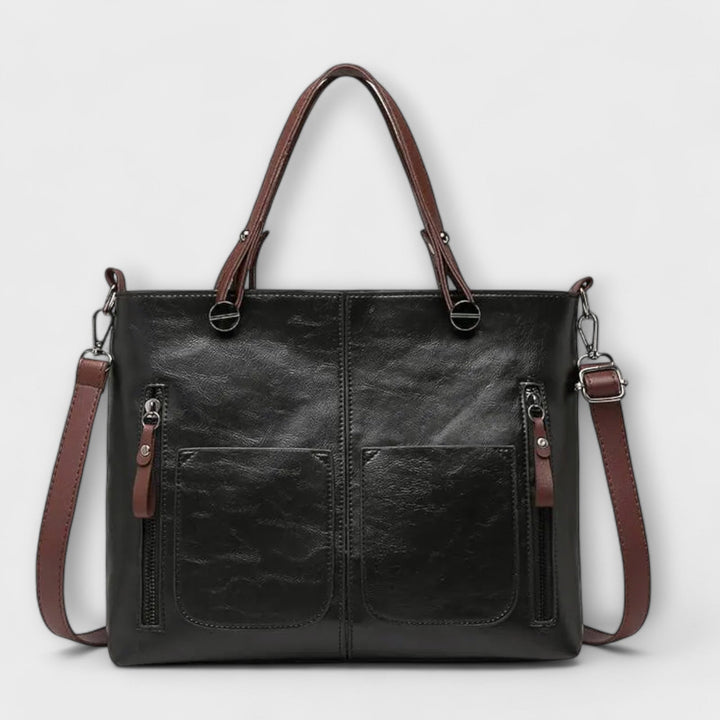 Maria - Bolsa couro elegante
