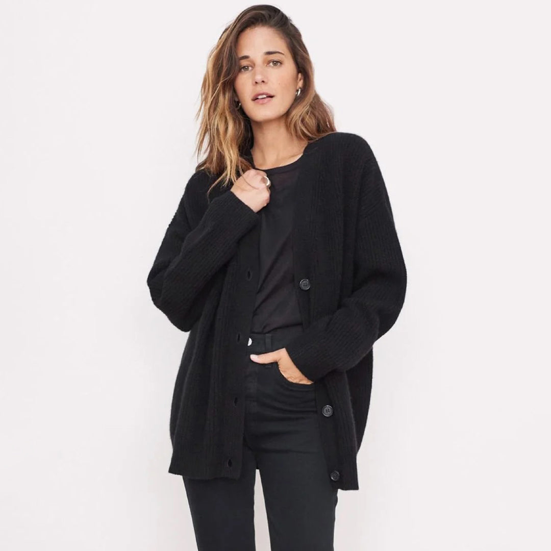 Bea - Cardigan Elegante de Caxemira