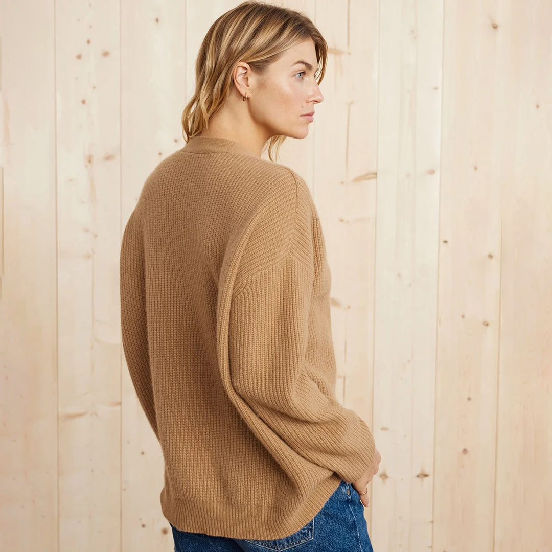 Bea - Cardigan Elegante de Caxemira