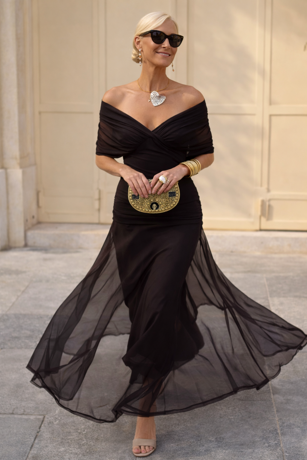 Margarida - Maxi Vestido Decote em V