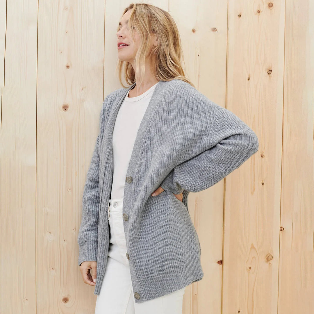 Bea - Cardigan Elegante de Caxemira