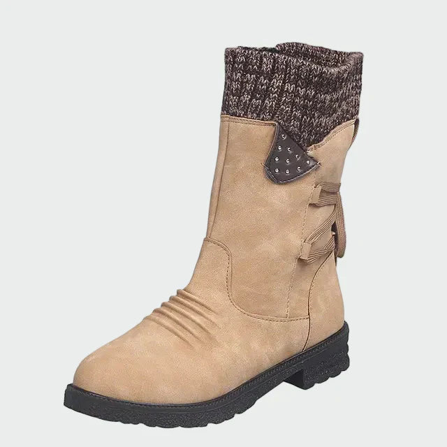 Cristina - Botas de camurça elegantes