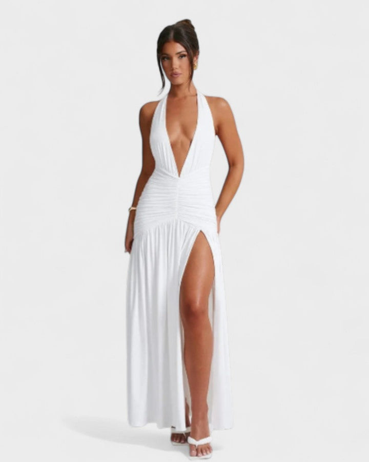 Susi - Vestido longo decotado