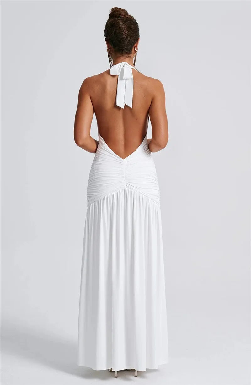 Susi - Vestido longo decotado