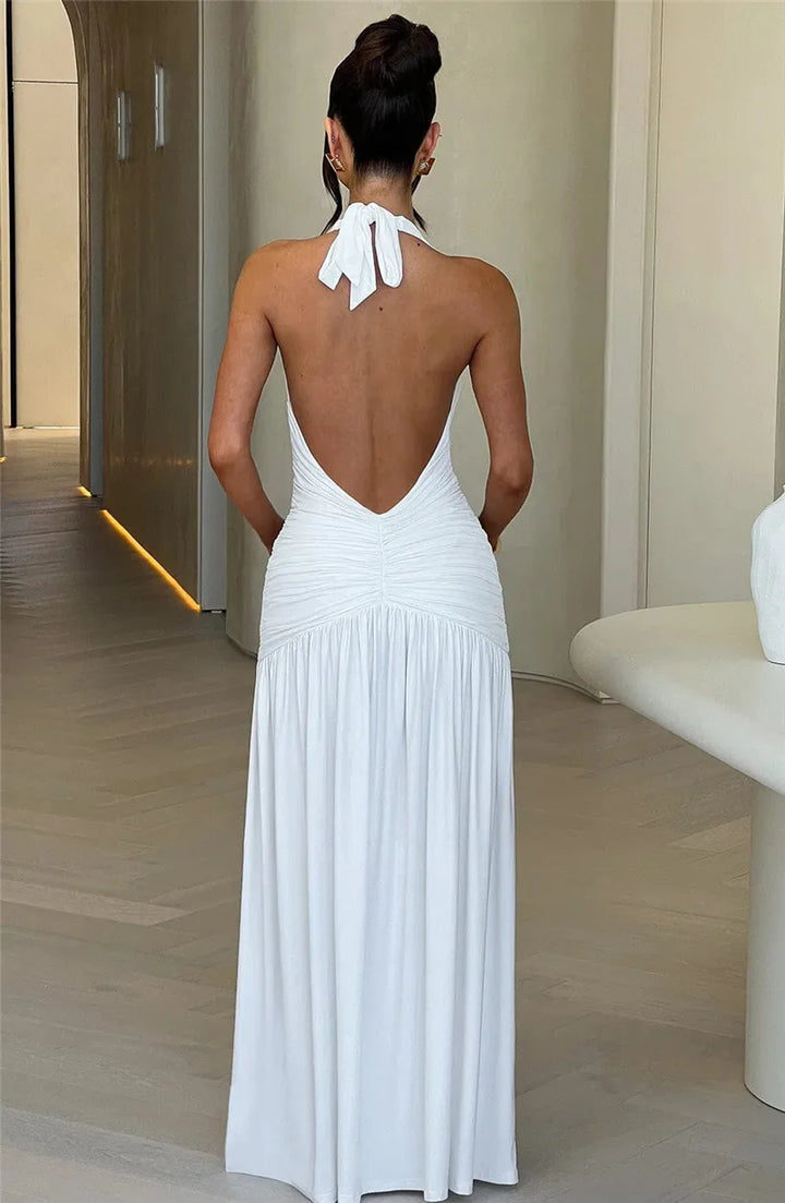 Susi - Vestido longo decotado