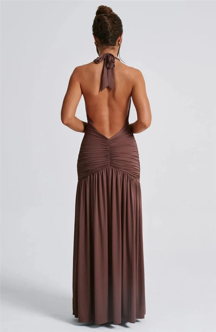 Susi - Vestido longo decotado