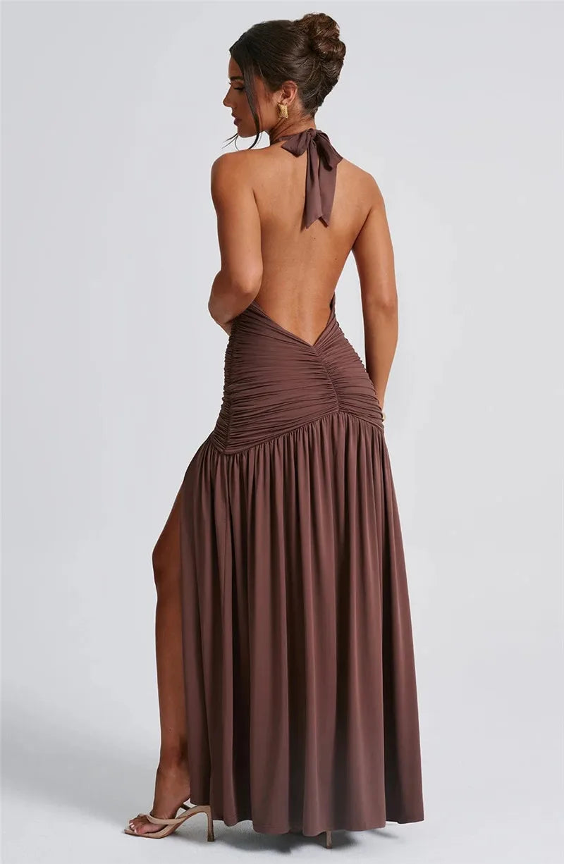 Susi - Vestido longo decotado