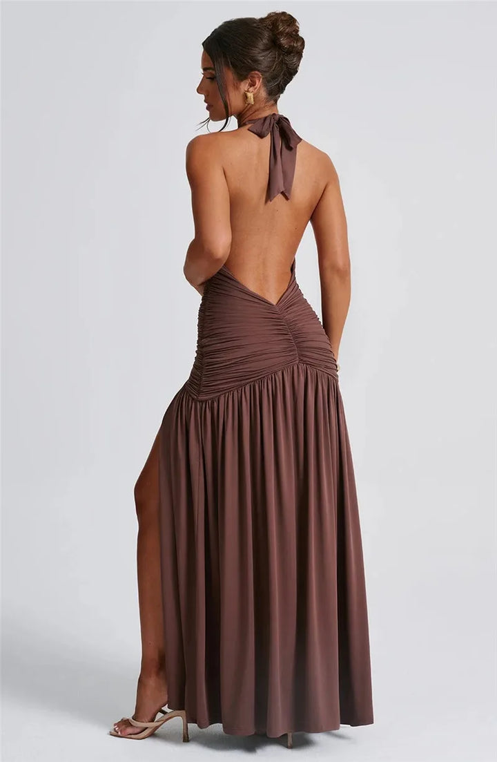 Susi - Vestido longo decotado