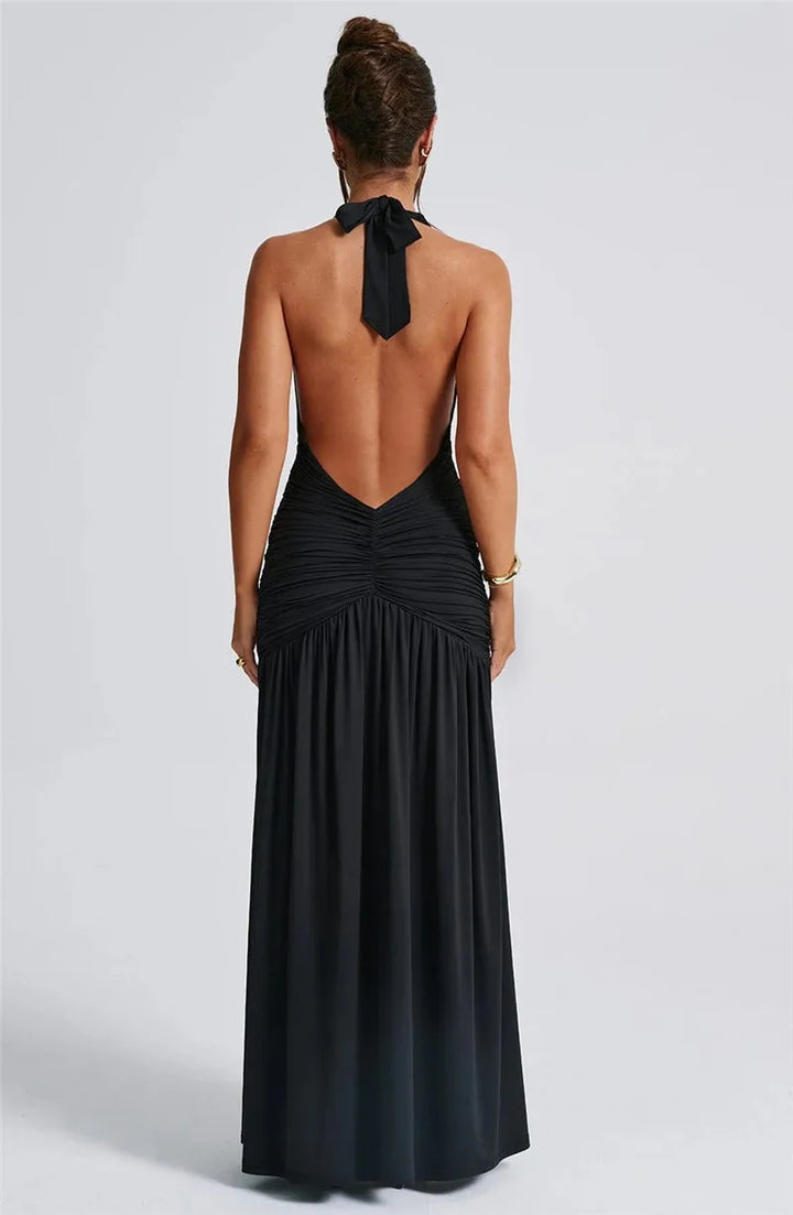 Susi - Vestido longo decotado