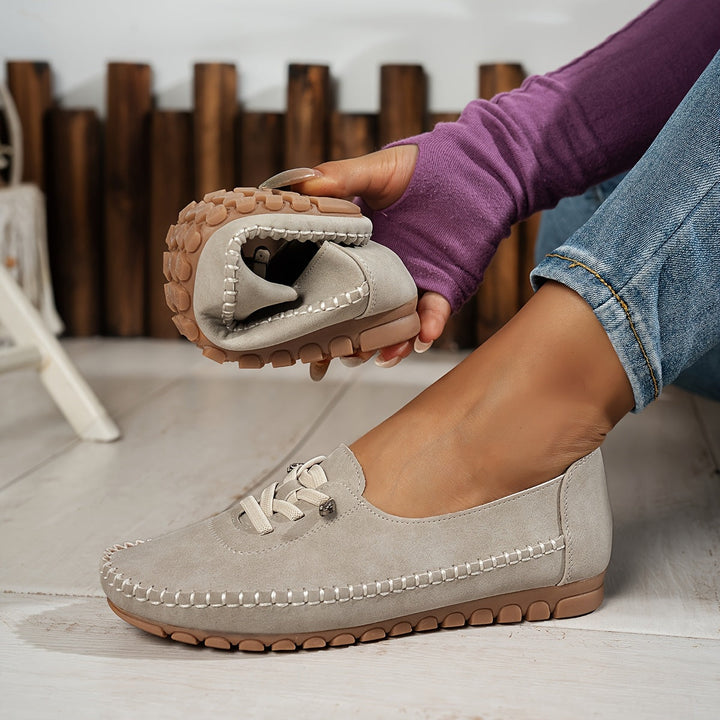 Catarina - Mocassins de Camurça