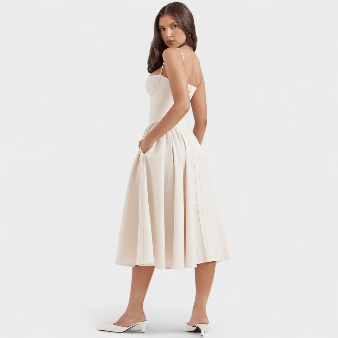 Mónica - O vestido com corset