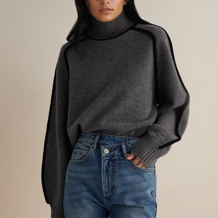 Adriana - Camisola de Gola Alta