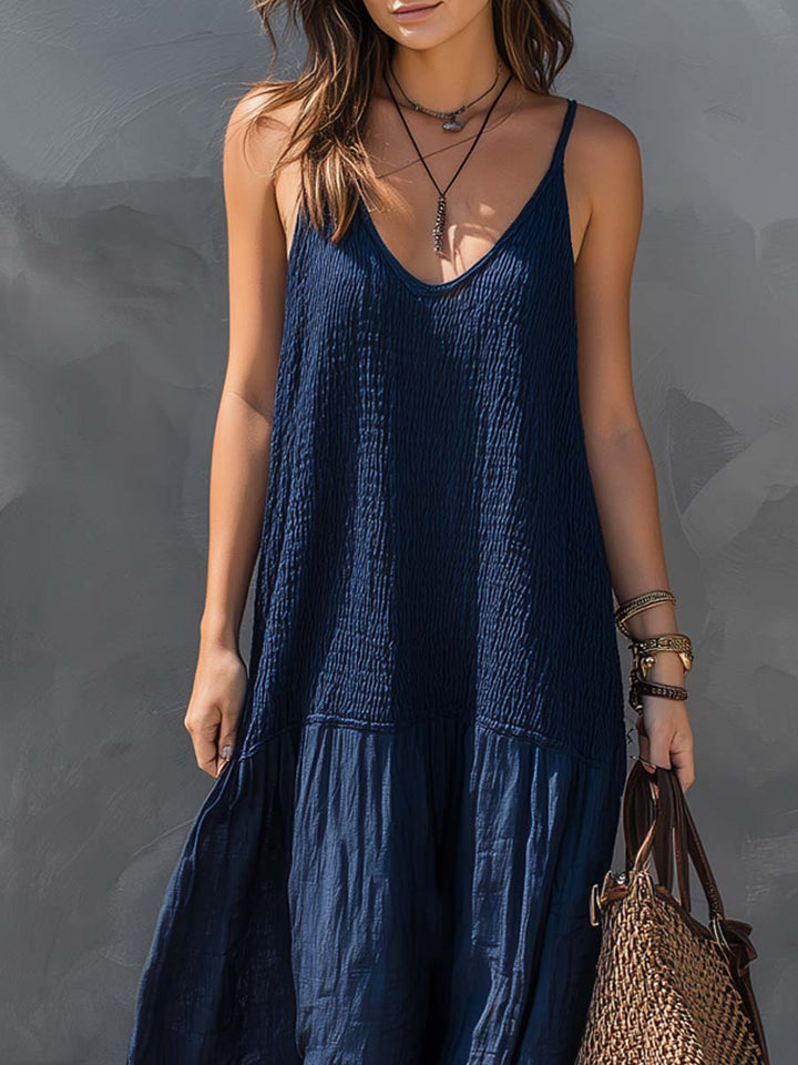 Luna - Maxi Vestido Boho Patchwork
