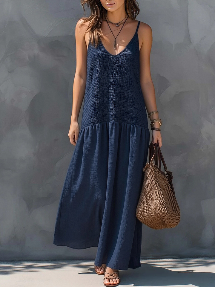 Luna - Maxi Vestido Boho Patchwork