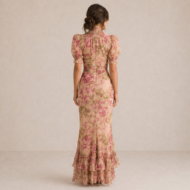 Sara - Maxi Vestido Rosa