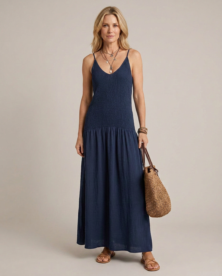 Luna - Maxi Vestido Boho Patchwork