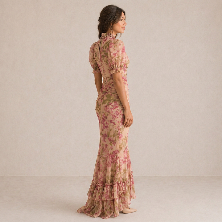 Sara - Maxi Vestido Rosa