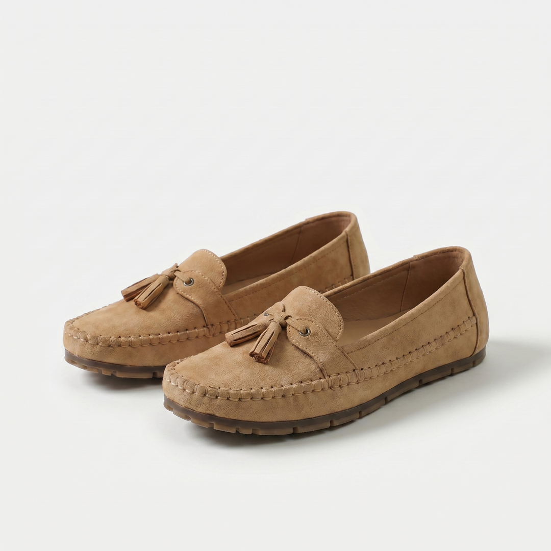 Nadine - Mocassins Clássicos com Detalhe em Franja