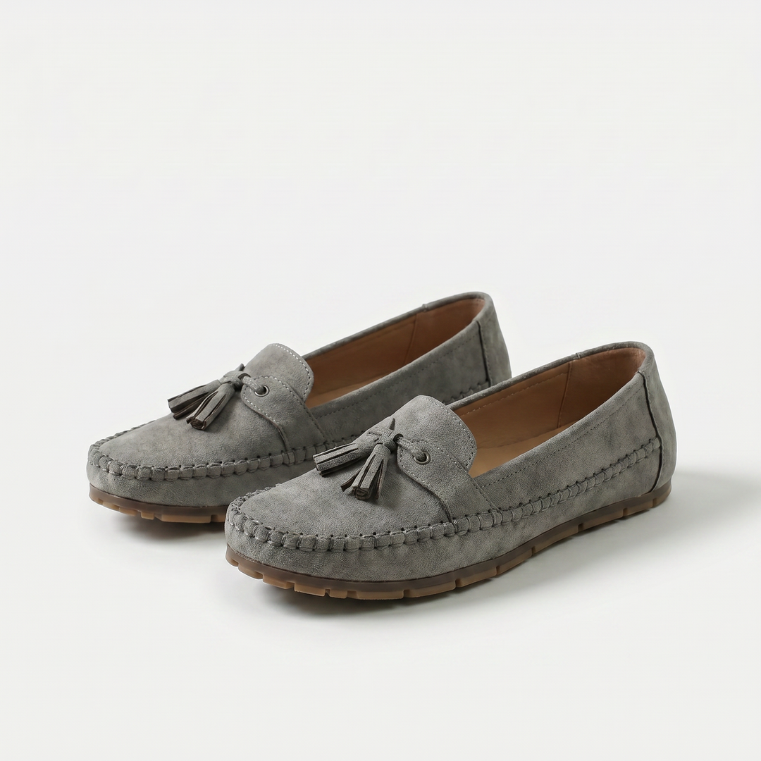 Nadine - Mocassins Clássicos com Detalhe em Franja