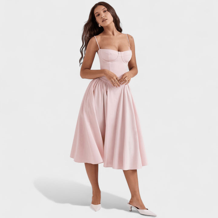 Mónica - O vestido com corset