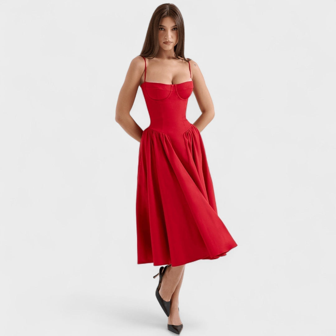 Mónica - O vestido com corset