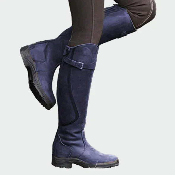 Mariana - Botas de couro ortopédicas premium