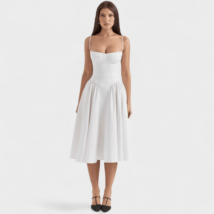 Mónica - O vestido com corset