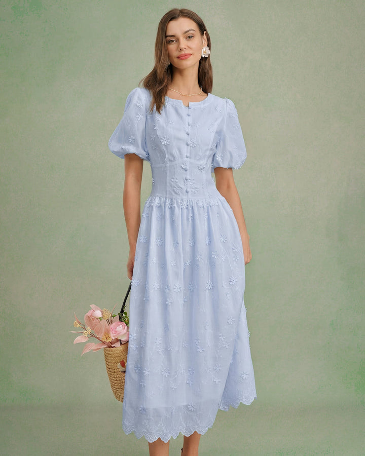 Filipa - Vestido Midi Floral